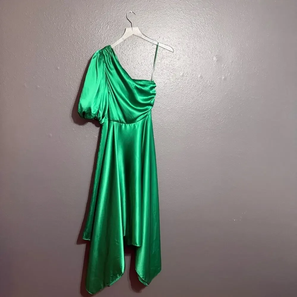 AMUR NWT Yaretzi One Shoulder Dress Size 2 - Picture 4 of 12